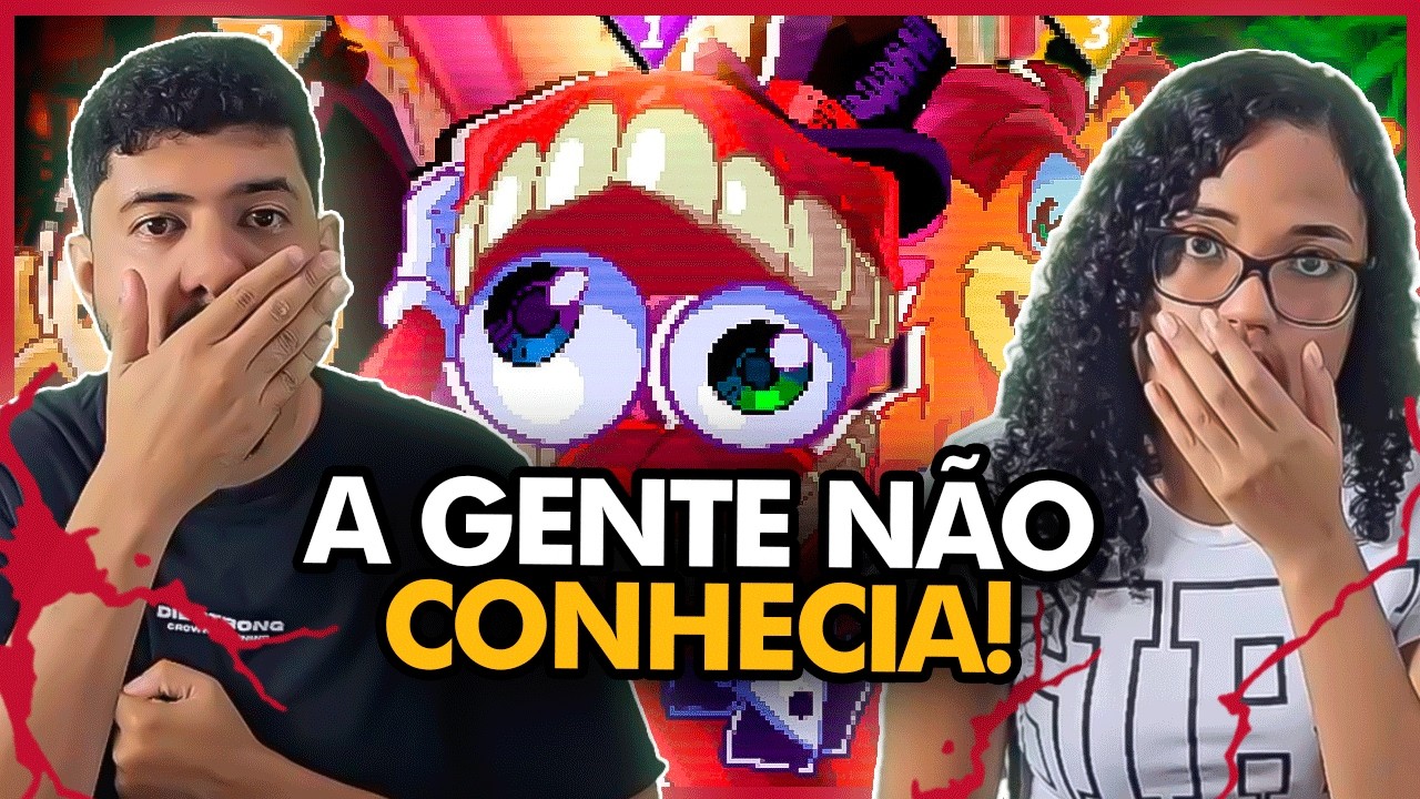 REACT | Lunáticos 4 | Bendy, Caine e Crash | Papyrus Da Batata | Caçadores React