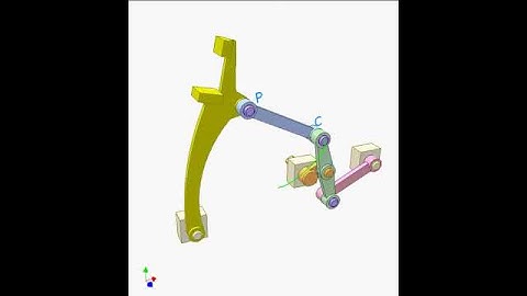 Six Bar Linkage Of Long Output Dwell