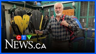 John Abbott College Volunteer Ping Along His Pion For Canoeing For More Than 42 Years