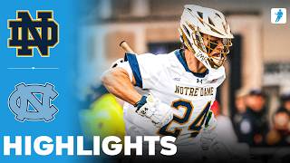 Notre Dame vs North Carolina | NCAA College Lacrosse | Highlights - April 11, 2026