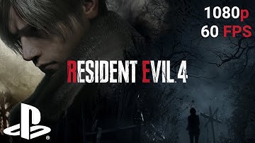 Resident Evil 4 Remake on PS4 Slim - Gameplay with FPS counter | 1080p 60FPS