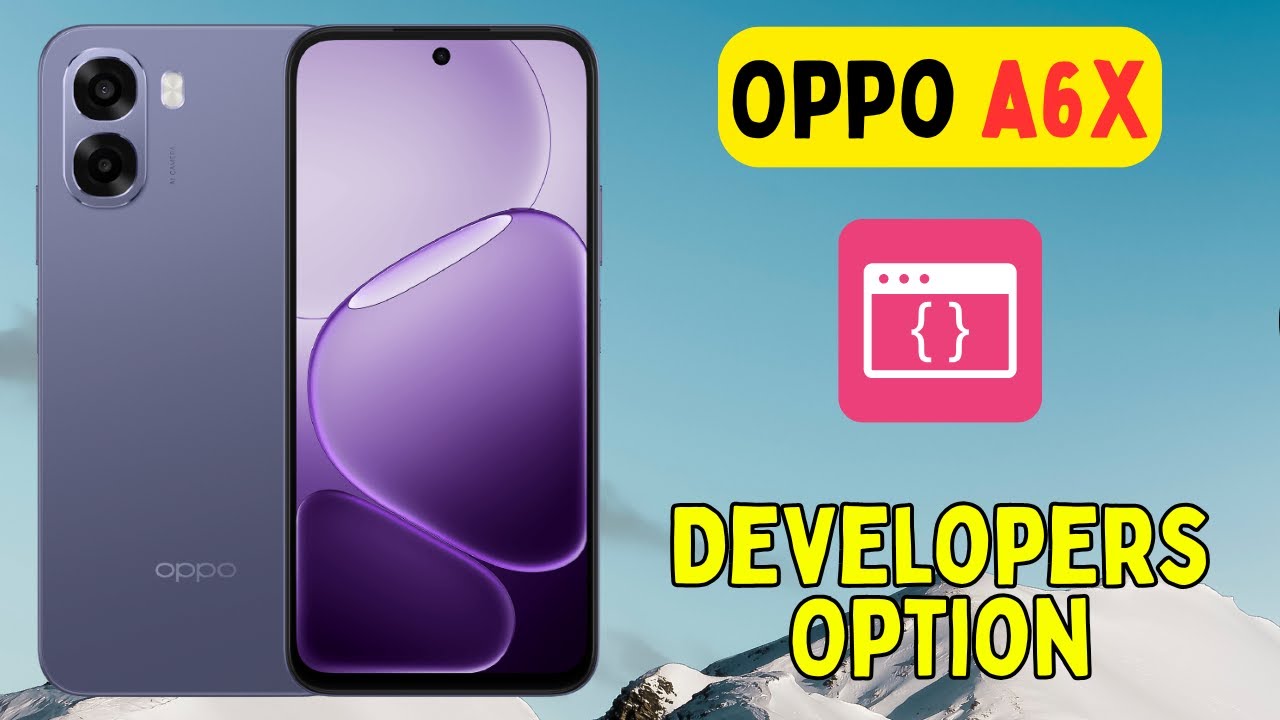 Developers Option in Oppo A6X || Enable Developer Mode