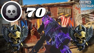 70 Kills + DOUBLE NUKE in TDM | COD Black Ops Cold War (No Commentary)