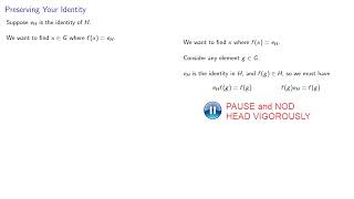 Homomorphisms