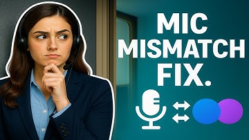 Mic Works in Zoom but Not in Teams (and vice-versa)