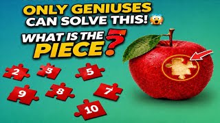 IQ TES | ONLY 1% CAN FIND THE PIECE THAT FITS THE GAP! 41