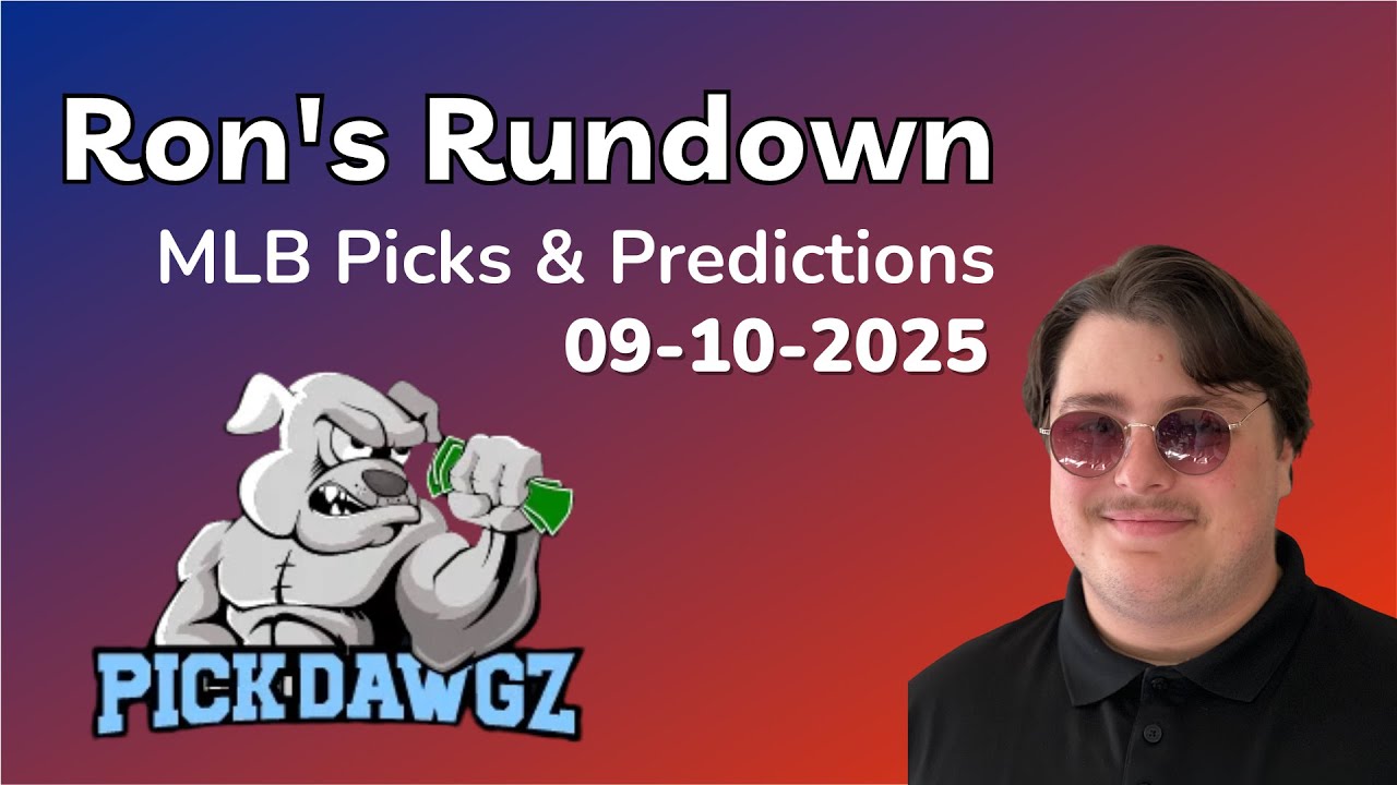 MLB Picks & Predictions Today 9/10/25 | Ron's Rundown