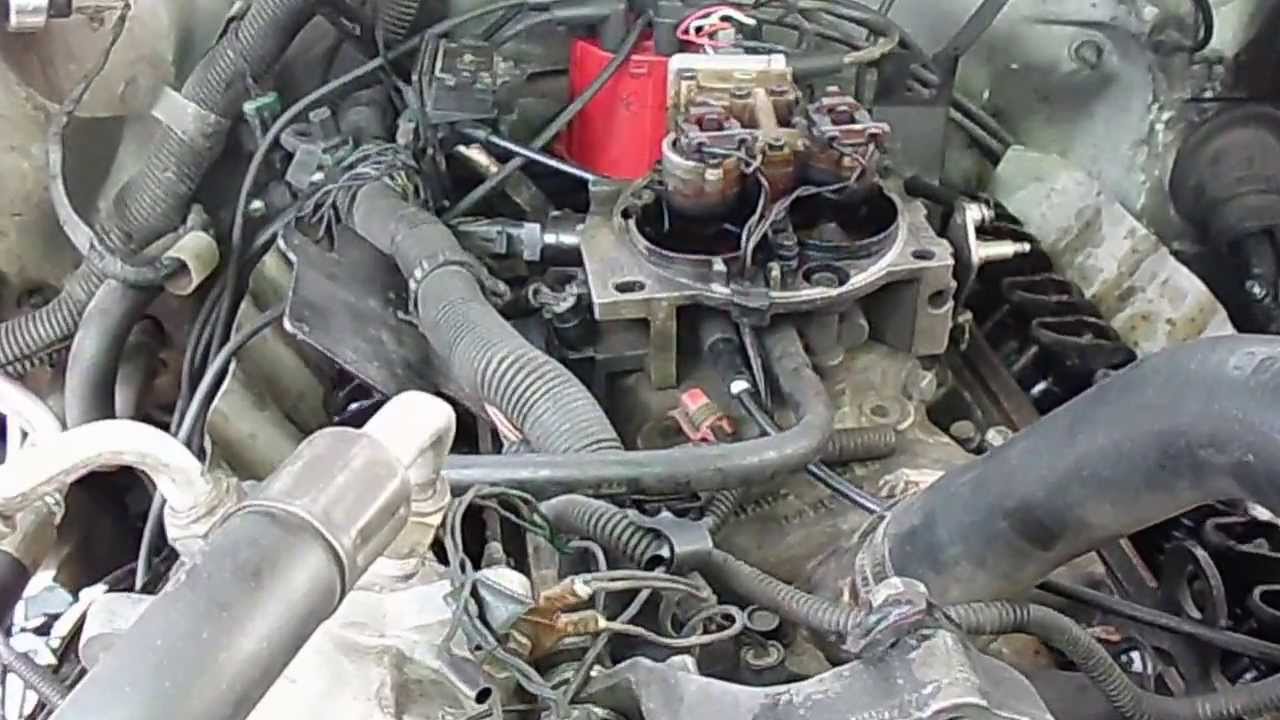 TBI en funcionamiento y calibración de válvulas, motor 8V ... dakota 3 7 fuel filter location 