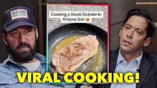 Vegan TRIGGER WARNING: Michael REACTS To Tiktok Meat Hacks | Ben Spell
