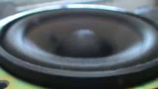 Panasonic SB-PM03 woofer in Free-Air