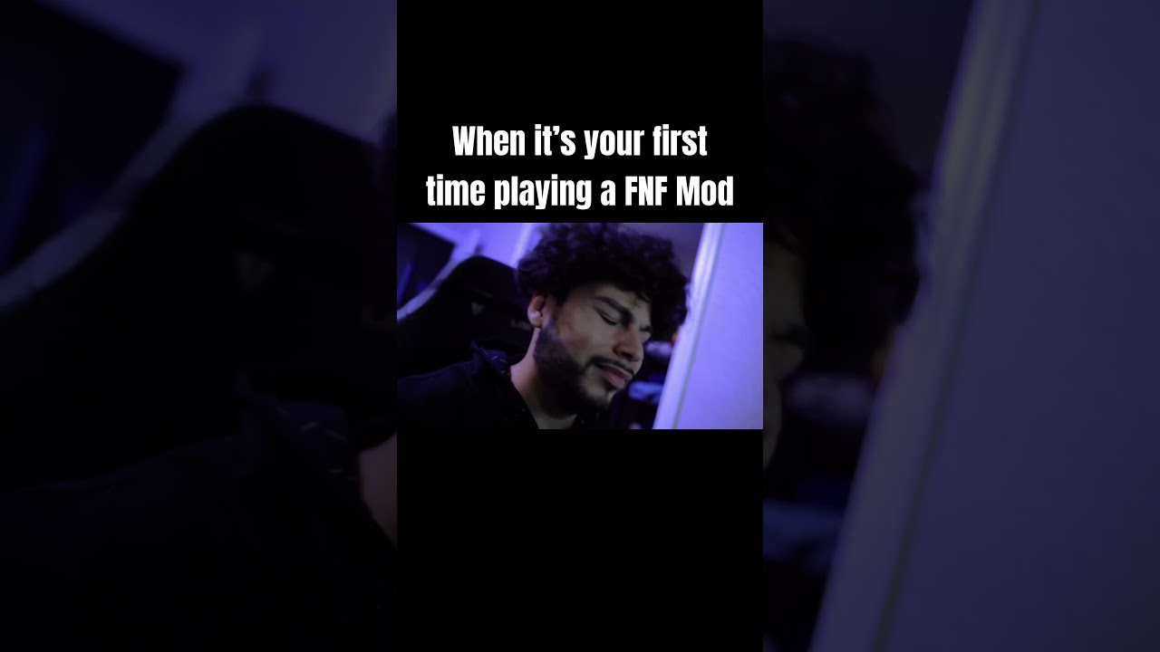 When it’s your first time playing Friday Night Funkin Mods 