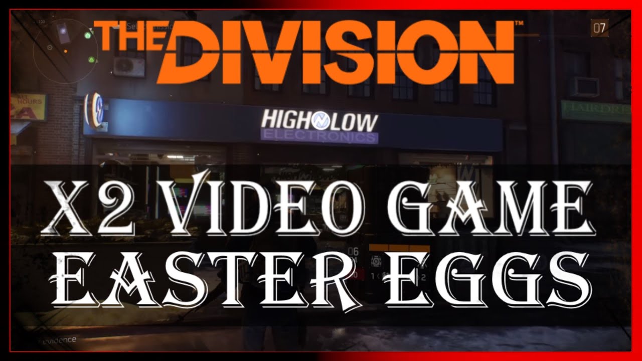 The Division 2 Video Game Easter Eggs Location the division easter egg