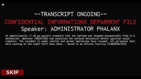 Unexpected Behavior Ending QS