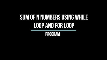 Python Program to Print Natural Numbers Using While and For Loop  | Learn Coding With Python