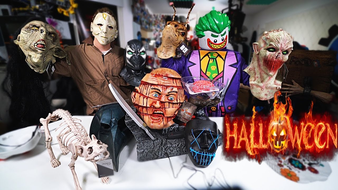 MEGA XXL HALLOWEEN KOSTÜM & MASKEN UNBOXING!