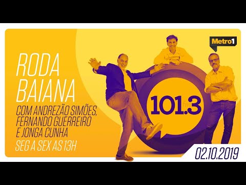 Roda Baiana - César Magalhães, Cristina Gonçalves, George Melo e Elisandro Lima - 02/10/2019