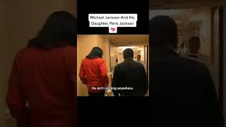 Michael Jackson's Cute Moment With His Daughter Tiktok i_llove_you_more