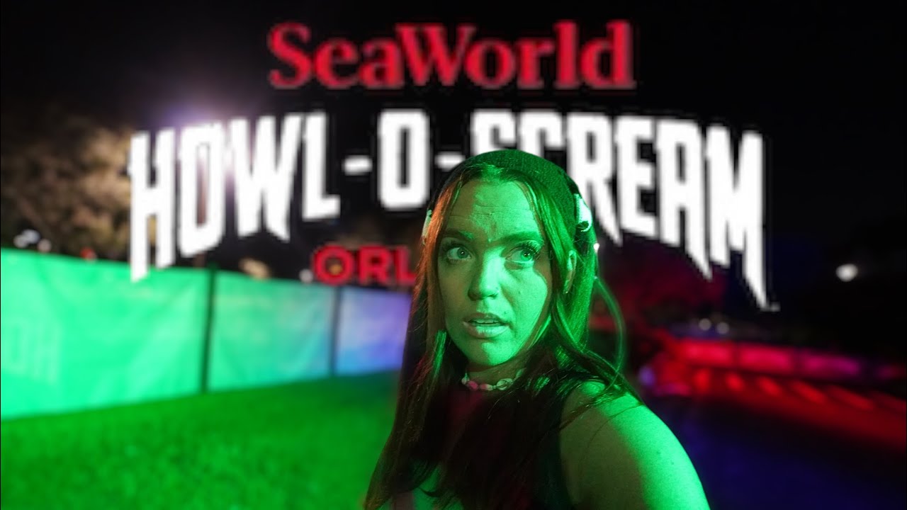 Facing Fears Alone at Howl-O-Scream! #hhn