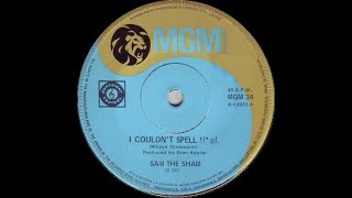 Watch Sam The Sham  The Pharaohs I Couldnt Spell video