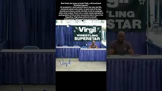 Famous Meet Virgil, also known as lonely Virgil, a self proclaimed “Wrestling Superstar.” #wwe #wrestling Wealth
