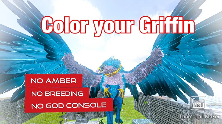 HOW TO COLOR GRIFFIN, FASTEST AND EASIEST WAY #ARK...
