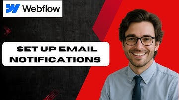Webflow tutorial how to set up email notifications for form submissions (full guide)