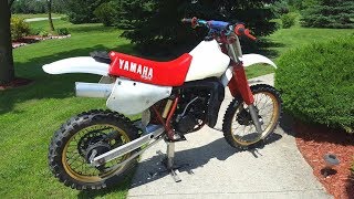 THE YZ 490 IS GONE. (EMOTIONAL)