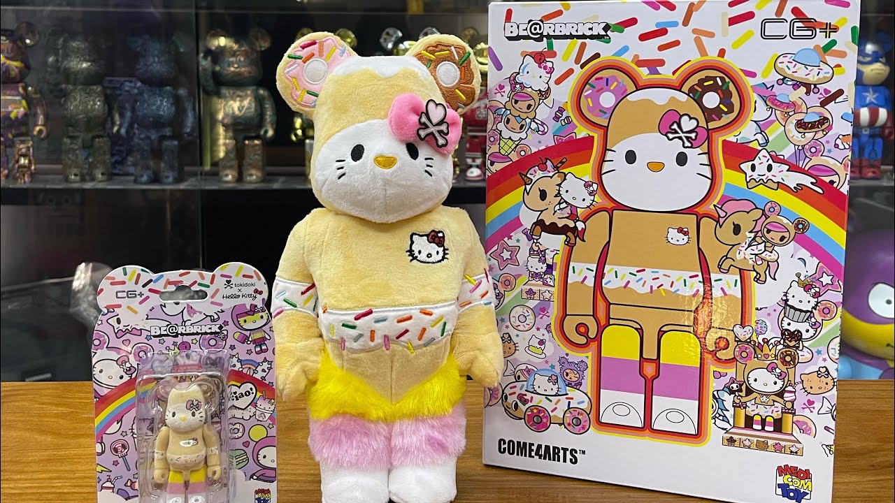 Thailand Kingpower exhibition 2023 Hello Kitty x Be@rbrick unbox