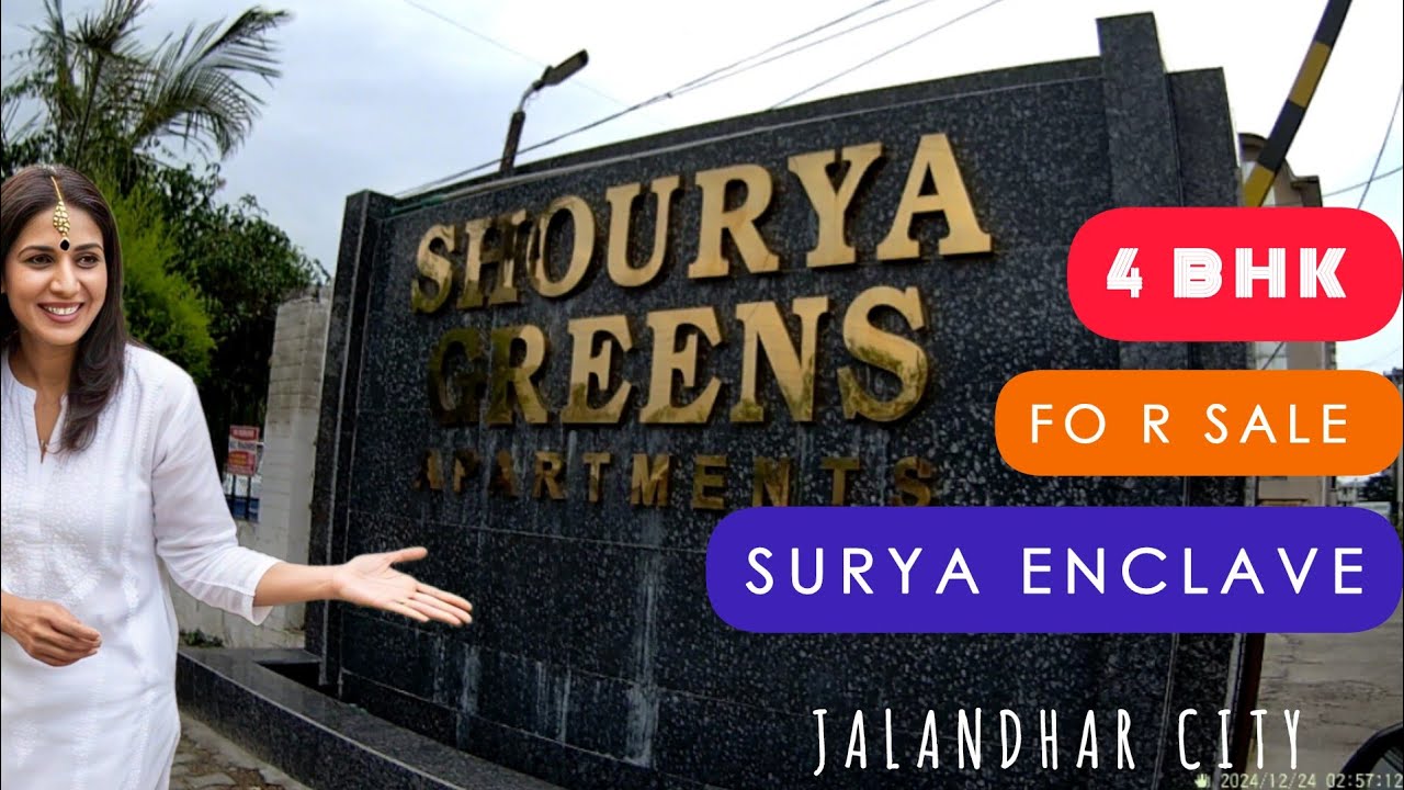 Surya Enclave  , Jalandhar , 4 BHK Un Furnished , For Sale  ||  Two Sides Open || PROPERTY Vlogs