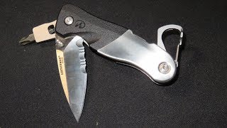 Leatherman EXPANSE e33BX : Knife 154CM with bit driver & carabiner/bottle opener & bit holder !