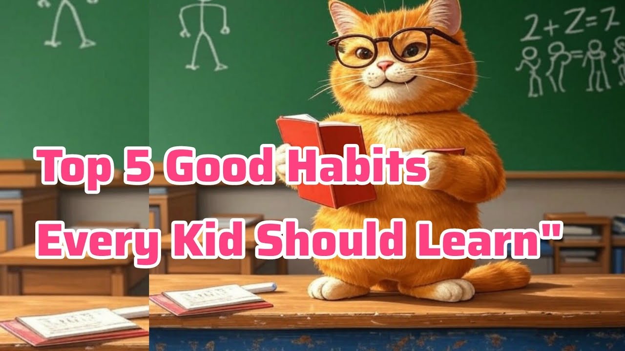 Top 5 Good Habits Every Kid Should Learn|| kidsstory|| Englishstory ...