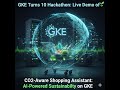 GKE Turns 10 Hackathon: Live Demo of🌱 CO2-Aware Shopping Assistant: AI-Powered Sustainability on GKE