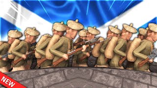 The New SCOTTISH HIGHLANDERS are ACTUAL SAVAGES in New Rising Front Update screenshot 5