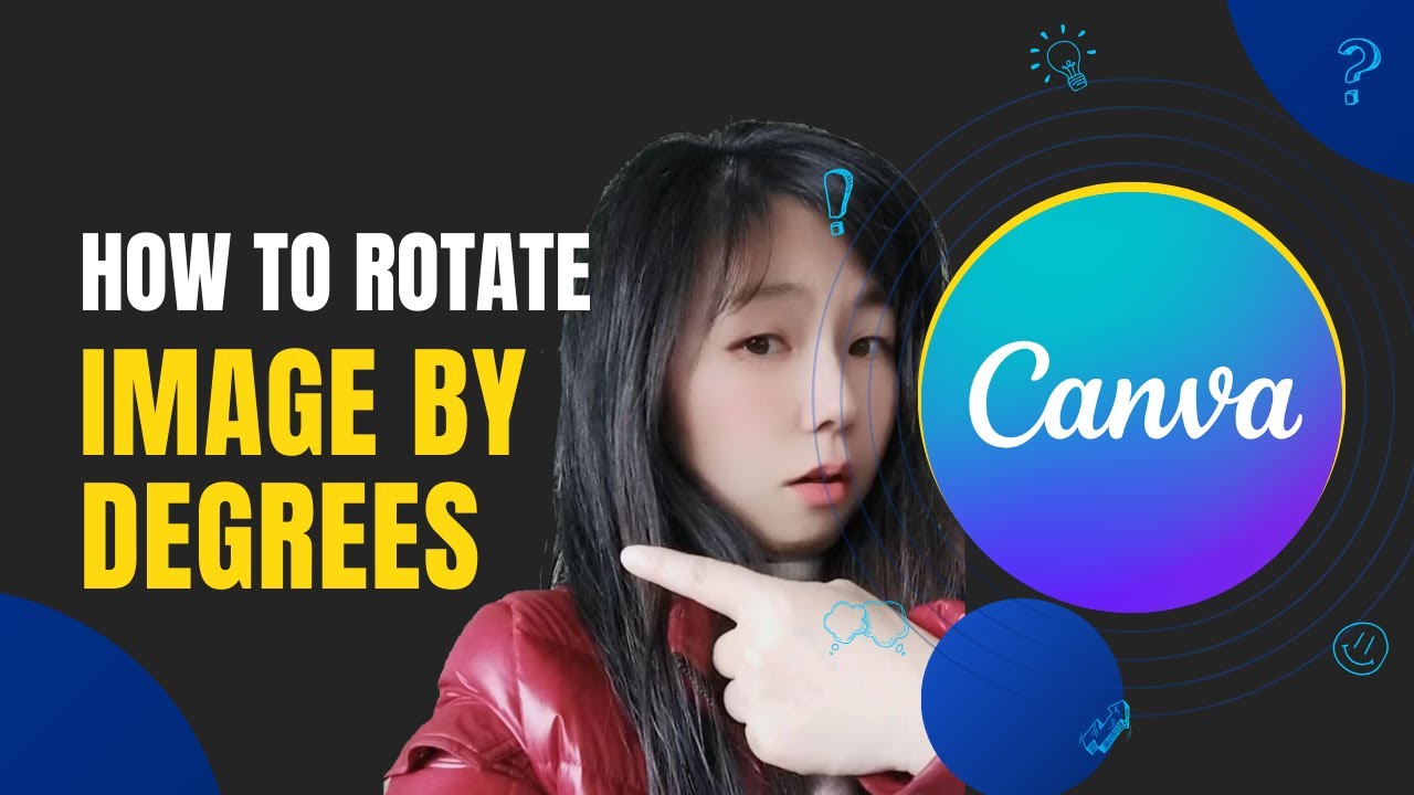 How to Rotate an Image by Degrees in Canva
