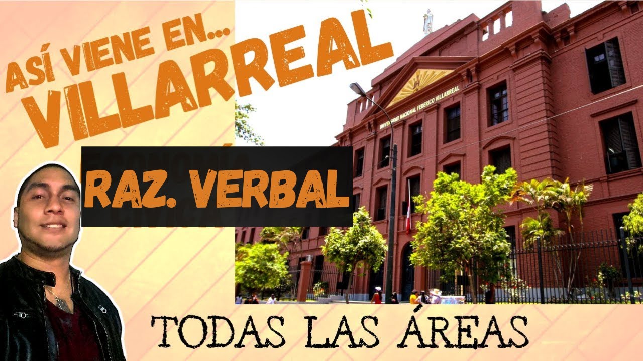 🔴 Solucionario EXAMEN DE ADMISIÓN VILLARREAL 👏 RAZONAMIENTO VERBAL 2022 2023 Todas las áreas