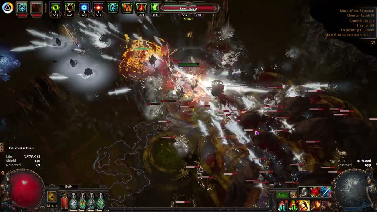 PoE 3.21 | Slayer Frost Blades | 20 Million Single Target