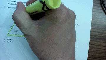 Geometry - 8.3 Proving Similarity by SSS and SAS - Part I