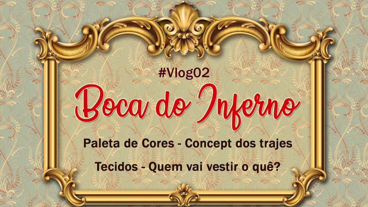 [VLOG] Produção de figurino de época para "Boca do Inferno" | REVELANDO CROQUIS, CORES E TECIDOS