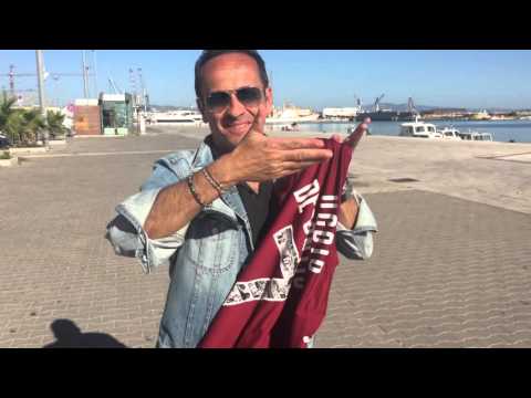 Uccio De Santis - Consegna maglia Trapani