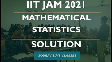 IIT JAM MATHEMATICAL STATISTICS  2021 Q 1 2 3 4  OBJECTIVE Complete Solutions   Short Cut ANALYS