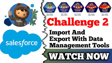 Import and Export with Data Management Tools |Salesforce Trailhead| Use Dataloader.io to Export Data