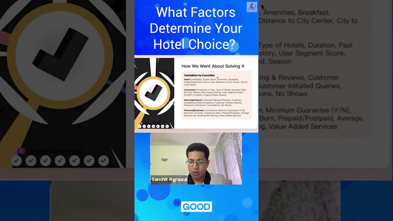 Building a Hotel Ranking System - Key Variables and Categories