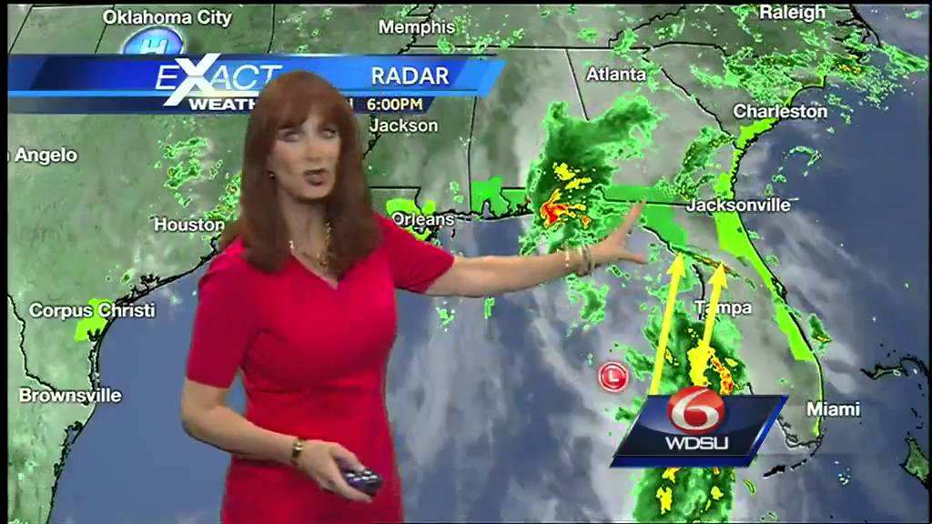 Monday Evening: Some showers and isolated storms - YouTube