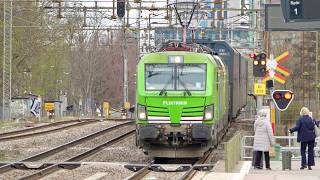 Rerouted trains at 'old' Örebro Södra station - spring 2026