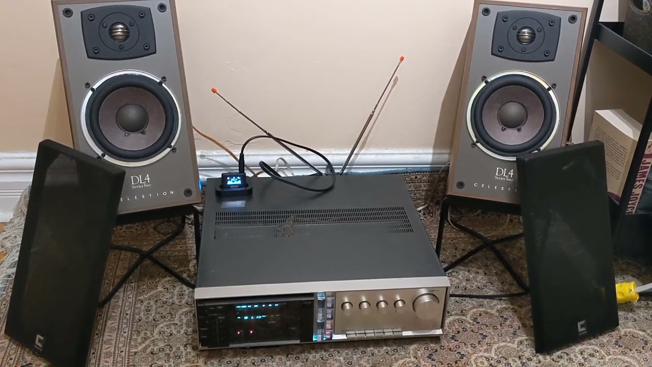 Celestion DL4 SeriesTwo demo on Luxman RX 102 - YouTube