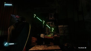 BATMAN: ARKHAM KNIGHT Robin getting Riddler trophies