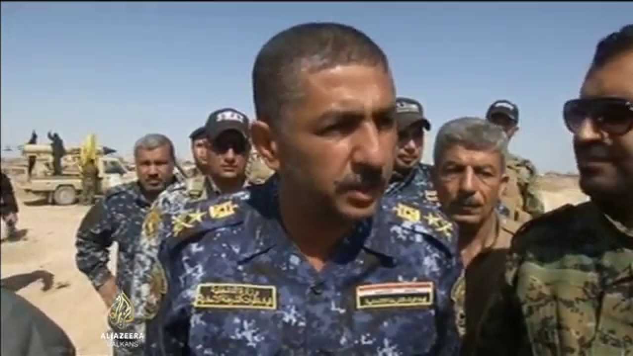 يدخل الجيش العراقي مدينة تكريت