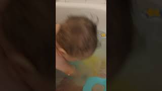 Eli's bath time