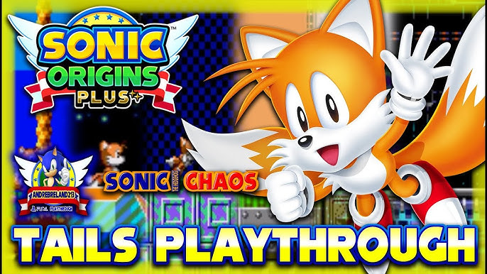 Sonic Origins Plus - Sonic Drift 2 Chaos GP Purple Tails Gameplay 