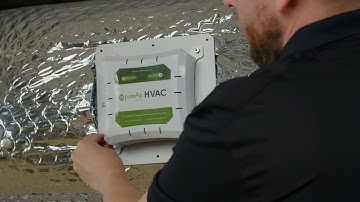 ACD pureAir HVAC In-Duct Active Air Purification System Installation Video | US LED and GreenTech